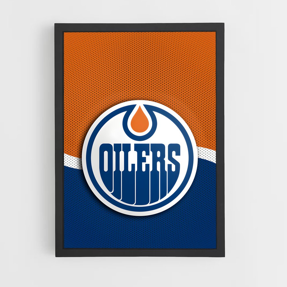 Poster Oilers Spirit – affiche Hockey sur glace (vue 2)